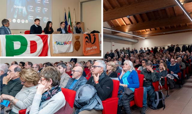 Ospedale Gallarate: «Basta parole». Mucci c’è.