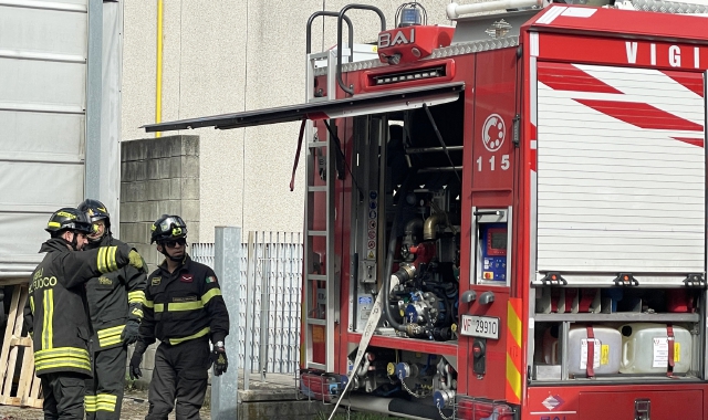Intervenuti i vigili del fuoco (foto Archivio)