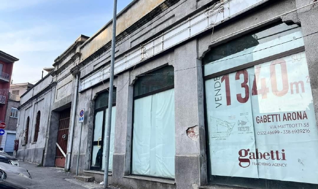 L’area dove sarà costruito il parcheggio