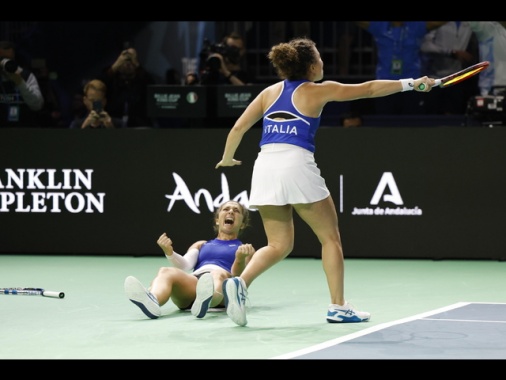 Tennis: Bj King Cup, Italia in finale