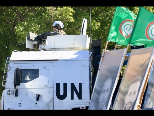 Otto razzi colpiscono base italiana Unifil, nessun ferito