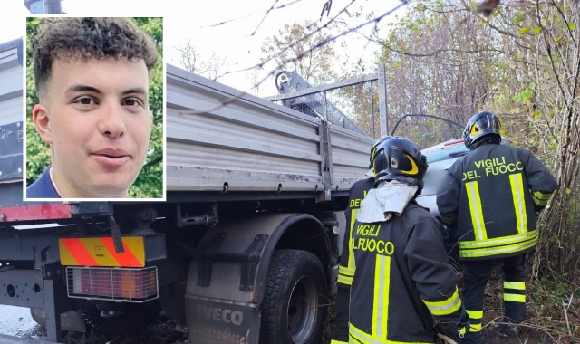 Alessandro Surace aveva appena 20 anni: qui la scena tremenda dell’incidente avvenuto mercoledì mattina fra Binago e Venegono