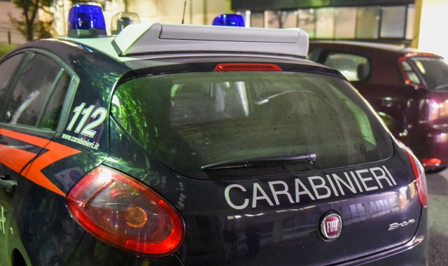 I carabinieri sono intervenuti nell’abitazione (foto Archivio)
