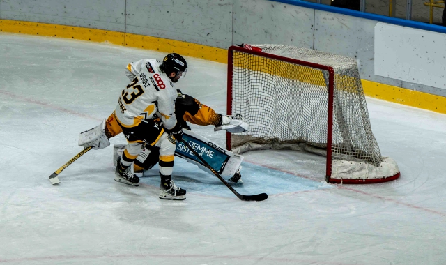 La rete di Marcello Borghi (Foto Andrea Cogotti)