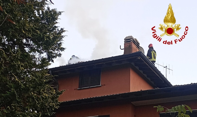 L’intervento dei vigili del fuoco