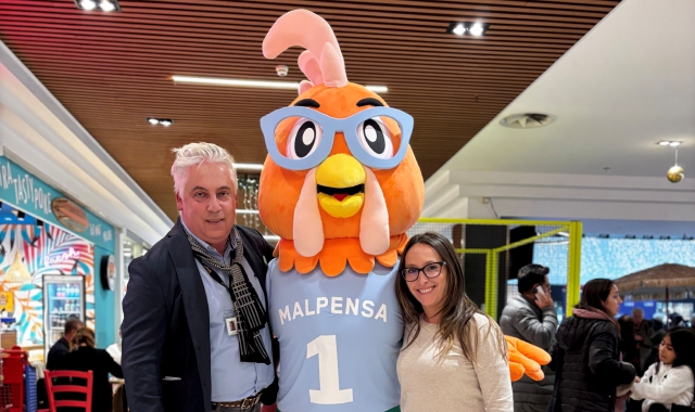 Alla festa anche la mascotte “Gallo MXP”