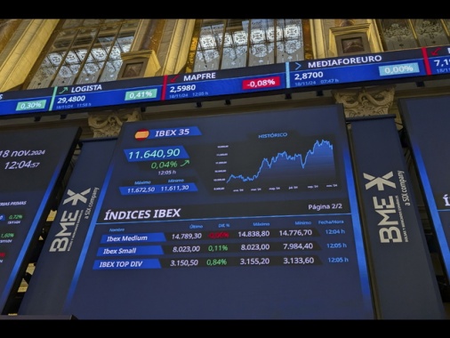 Borsa: l'Europa conclude in aumento, Madrid +1,1%