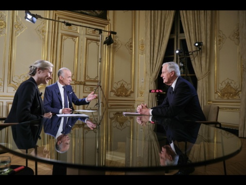 Francia: 10 mln di telespettatori per intervista a Barnier