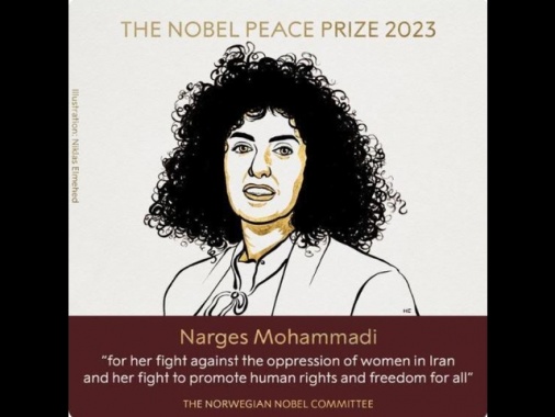 La Nobel iraniana Mohammadi rilasciata per tre settimane