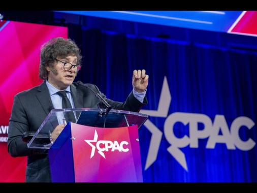 Milei alla Cpac, dobbiamo creare un'internazionale della destra