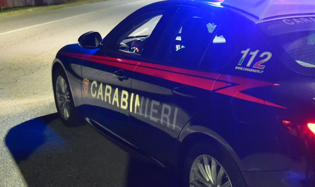 I carabinieri sono intervenuti sul posto (foto Archivio)