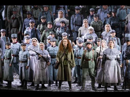 Inaugurata stagione alla Scala, Segre al centro del Palco Reale