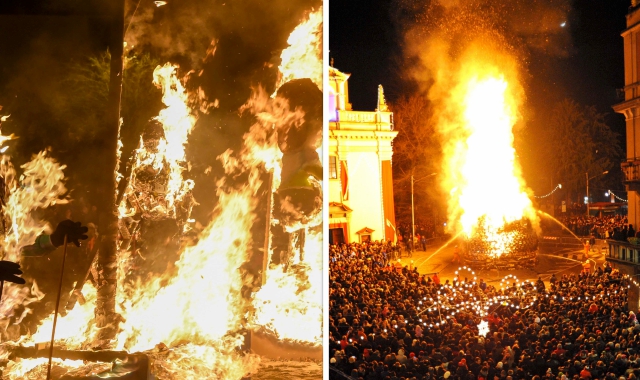 Gioeubia e Sant’Antonio salvi: “prova del fuoco” superata