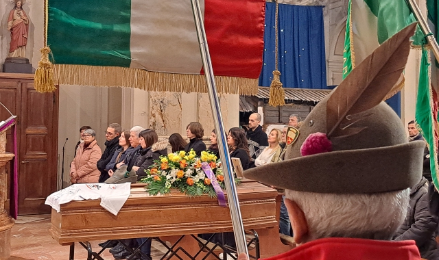 I funerali di Enzo Pronesti