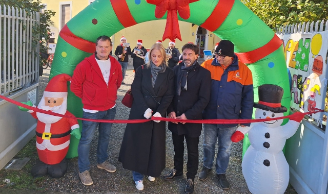 L’inaugurazione del “Borgo di Babbo Natale”
