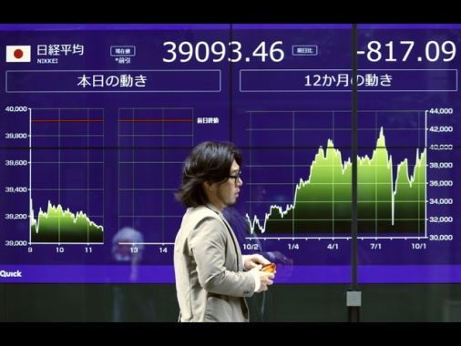 Alla Borsa di Tokyo apertura in ribasso (-0,45%)
