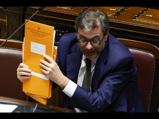 Giorgetti, manovra?Opposizione nata per protestare,legittimo
