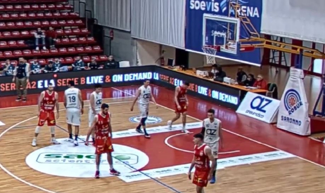 Saronno si regala i due punti: 82-72 all’Andrea Costa Imola