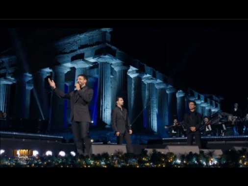 Concerto Il Volo nella Valle dei Templi, record d'ascolti