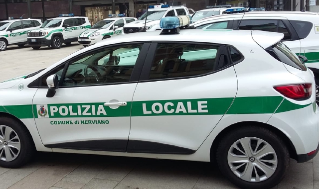 I rilievi sono stati effettuati dalla polizia locale di Legnano