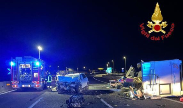 Sulla dinamica indagini in corso da parte della Polizia stradale (foto Archivio)