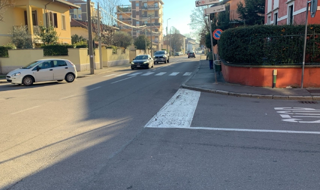 La zona dove è avvenuto l’incidente