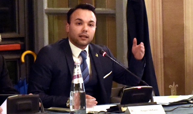 Il consigliere comunale Stefano Angei