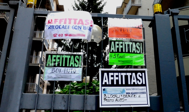 Sale il costo degli affitti. Soprattutto a Saronno