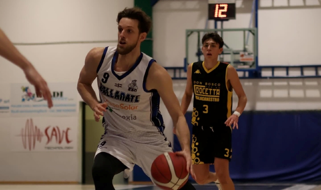 Jacopo Mercante miglior marcatore nella gara vinta da Gallarate