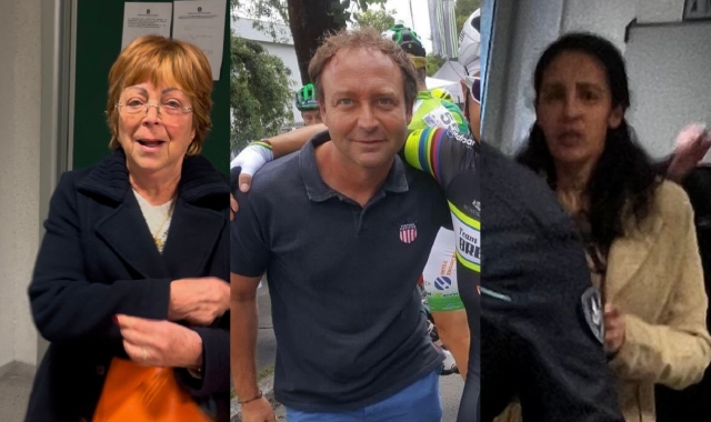 Da sinistra, Annamaria Trentarossi, Fabio Ravasio e Adilma Pereira Carneiro