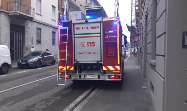 Fuga di gas in centro, allarme a Saronno