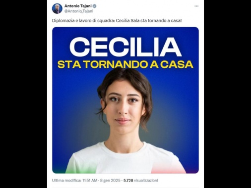 Ue, soddisfazione per la liberazione di Cecilia Sala