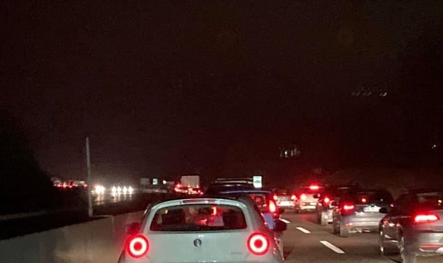 La A26 in notturna