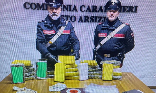 Busto, arrestato pendolare dello spaccio