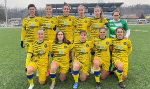 La formazione scesa in campo contro il Lesmo in Coppa Italia