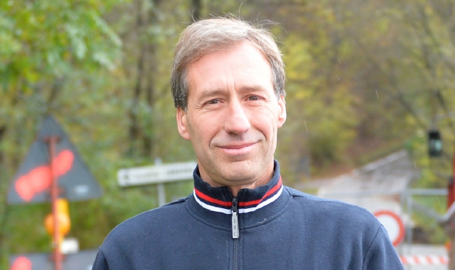 Il sindaco di Bedero Valcuvia, Carlo Paolo Galli