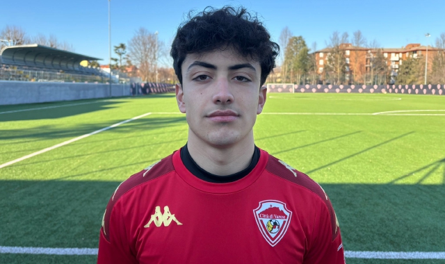 Alessandro Giuseppe Mazzola con la maglia del Città di Varese