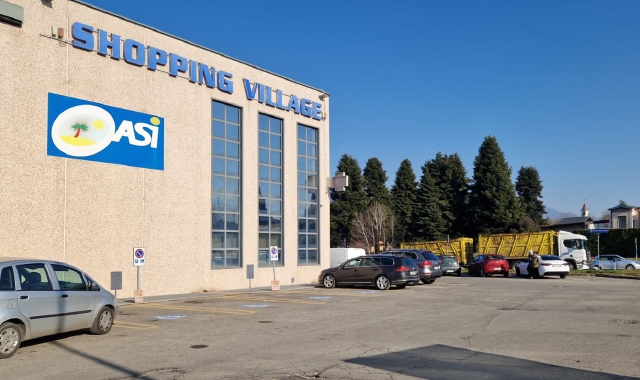 Il parcheggio dove è avvenuto l’incidente