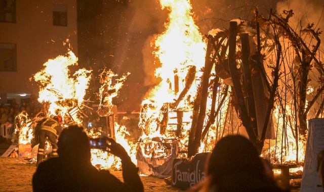 Un’immagine della Giöbia 2024 (foto Blitz)