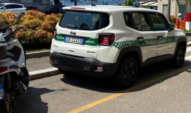 Sul posto è intervenuta anche la polizia locale (foto Archivio)