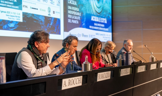 Il convegno alle Ville Ponti (foto Andrea Cogotti/BLITZ)
