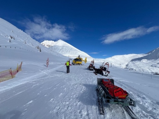 Valanga su area sciistica in Val Susa, scattano i soccorsi