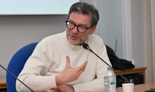Il ministro Giorgetti a Varese per l’incontro “La Lombardia che vorrei” (Foto Blitz)