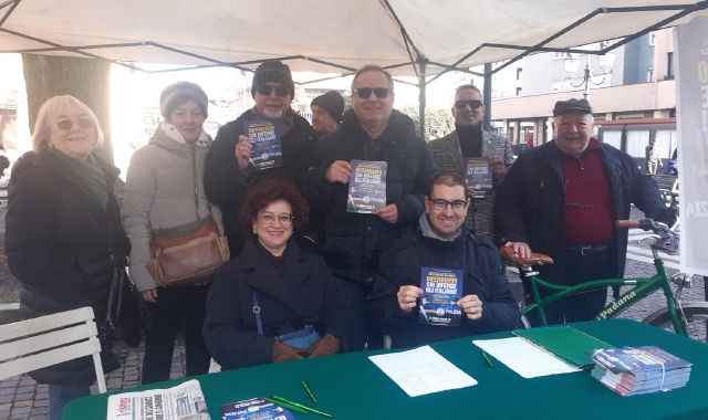 Più sicurezza a Saronno, oltre cento firme in poche ore