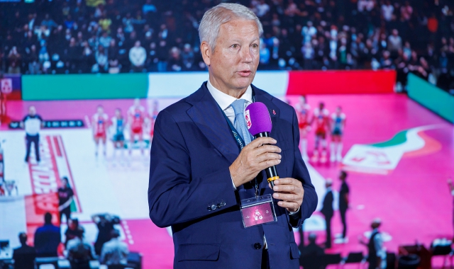 Il presidente della Lega Pallavolo Serie A femminile, Mauro Fabris