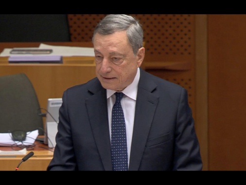 Draghi, è l'ora di lavorare insieme con i valori fondanti Ue