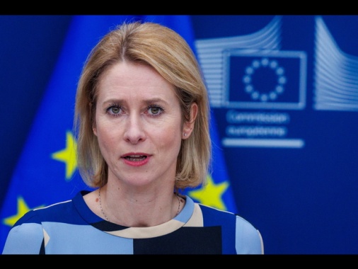 Kallas, 'una pace c'è solo con ok di Kiev e Ue al tavolo'