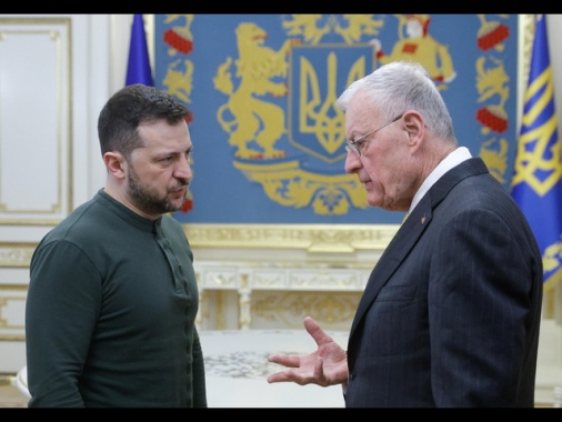 Zelensky, incontro produttivo con Kellogg, grati agli Usa
