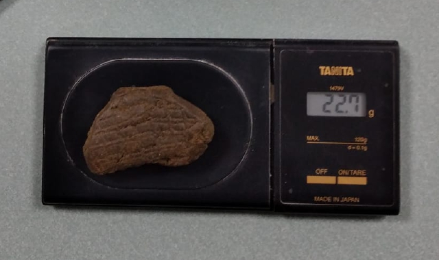 L’hashish sequestrato ai due giovanissimi