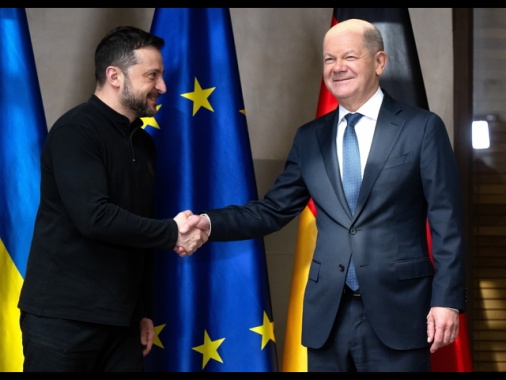 Scholz e Zelensky hanno discusso di una 'pace giusta'